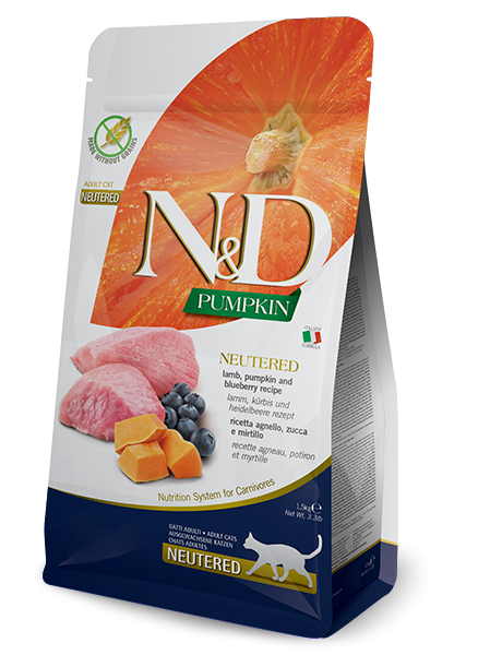 N&D Pumpkin Lamb & Blueberry Neutered