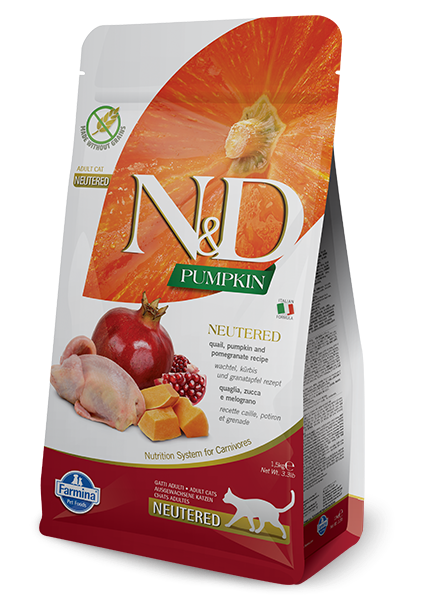 N&D Pumpkin Quail & Pomegranate Neutered
