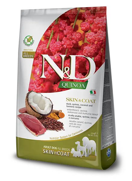 N&D Quinoa Skin & Coat Duck