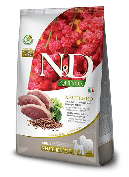N&D Quinoa Neutered Adult Medium & Maxi